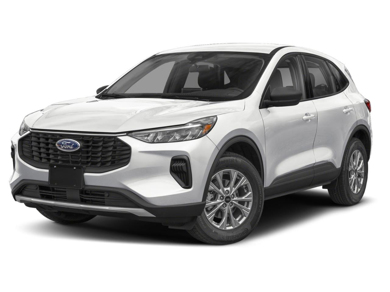 2025 Ford Escape Active AWD in Oxford White — front three-quarter view
