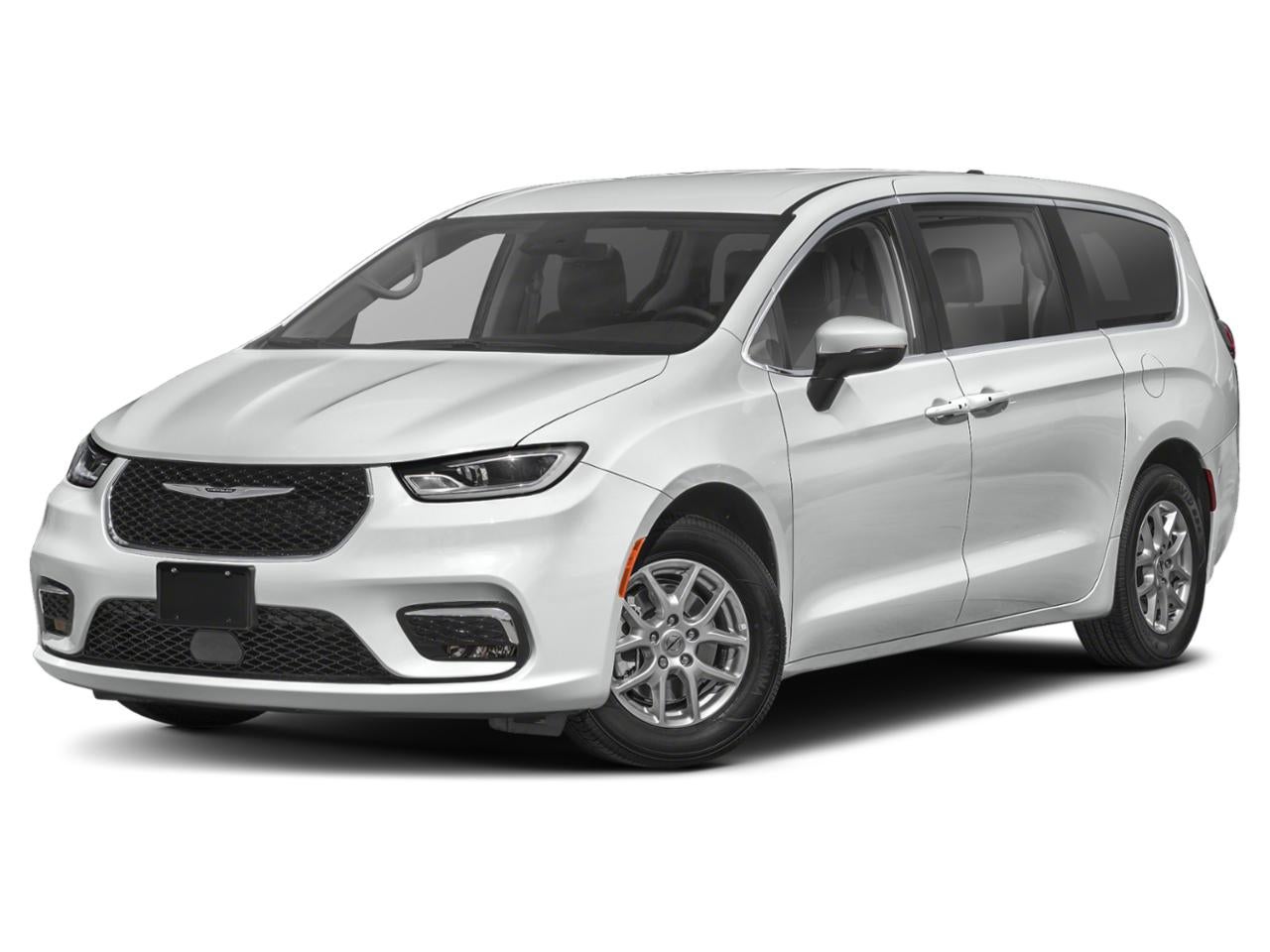 2023 Chrysler Pacifica Touring L FWD in Bright White Clearcoat — front three-quarter view