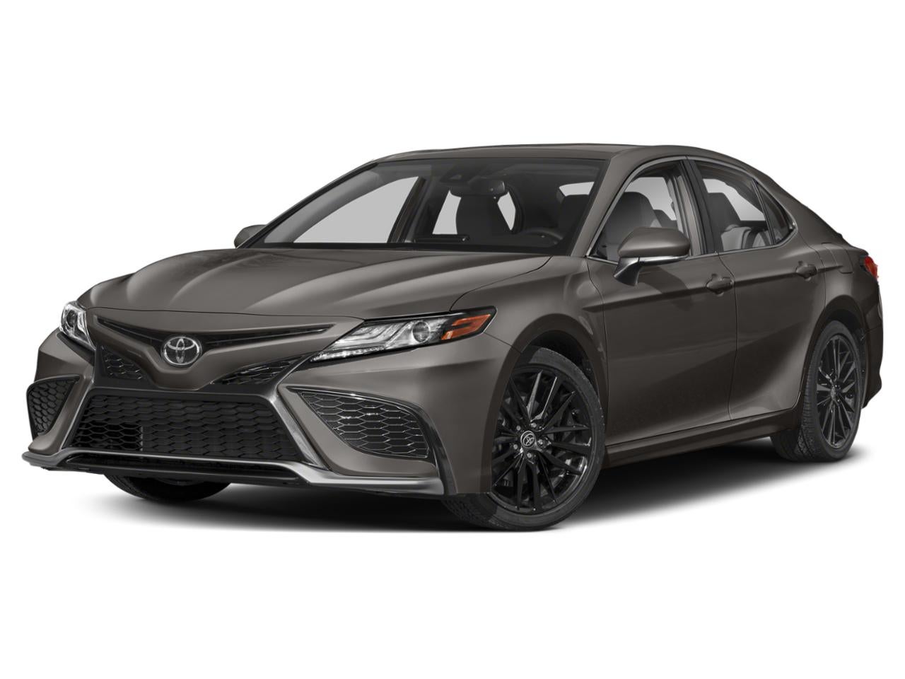 2024 Toyota Camry XSE Auto (Natl) in Predawn Gray Mica — front three-quarter view