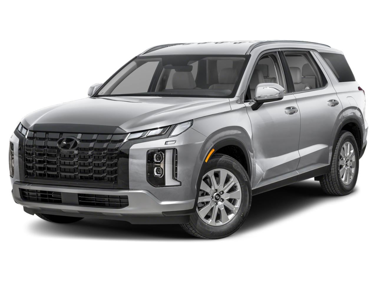 2025 Hyundai PALISADE SEL AWD in Typhoon Silver — front three-quarter view